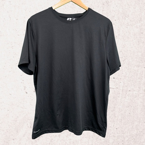 Russell Athletic Black Short Sleeve Tee - Picture 1 of 3